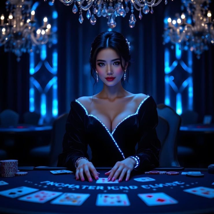 Tampilan Live Casino golnesia dengan dealer langsung di layar ponsel